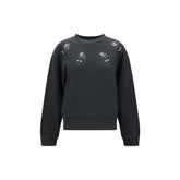 PINKO Black Cotton Sweatshirt